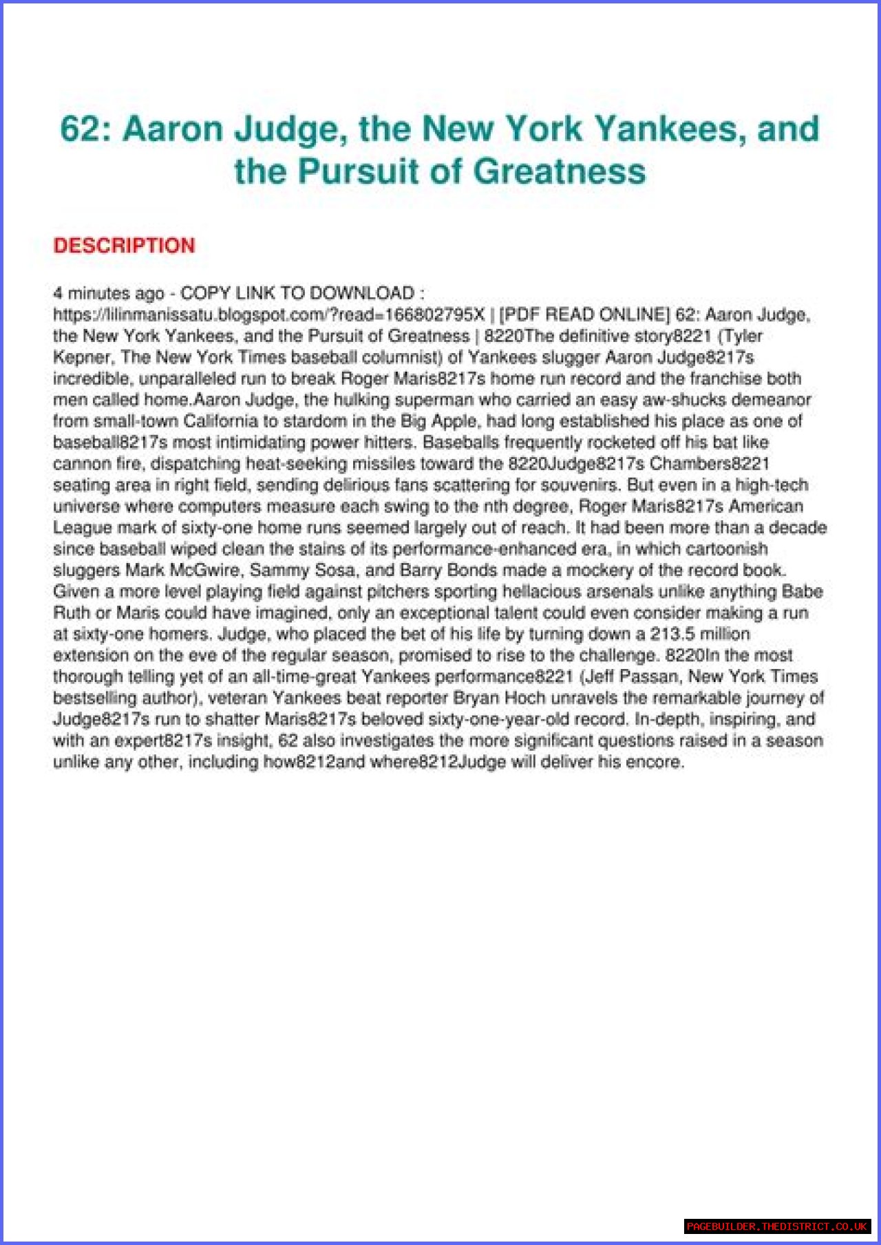 Legacy, Talent, And The Pursuit Of Greatness